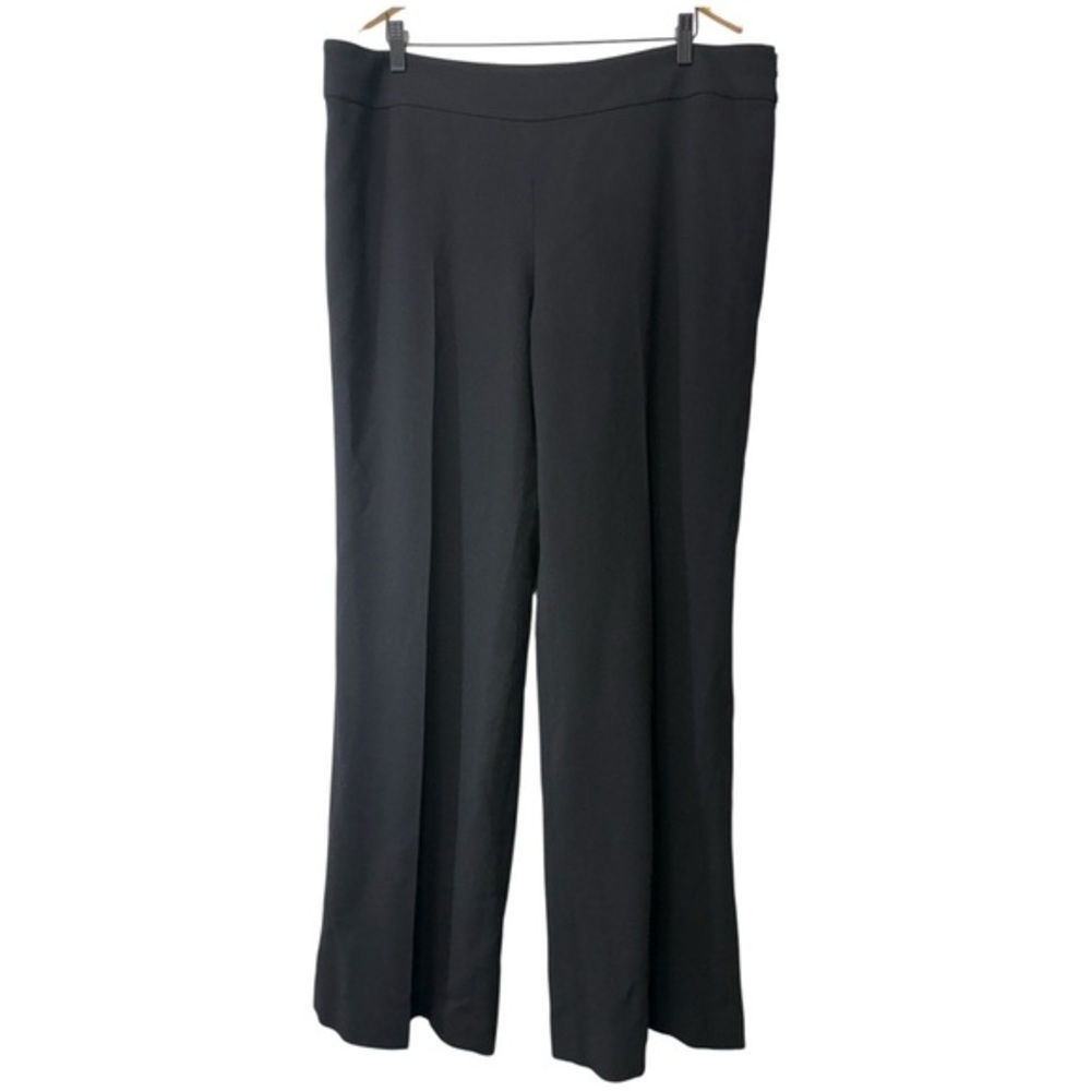 LAFAYETTE 148 Virgin Wool Waverly Pant In Black size 16